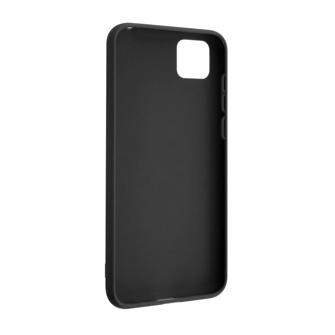 FIXED Rubber back cover Story for Huawei Y5p, black