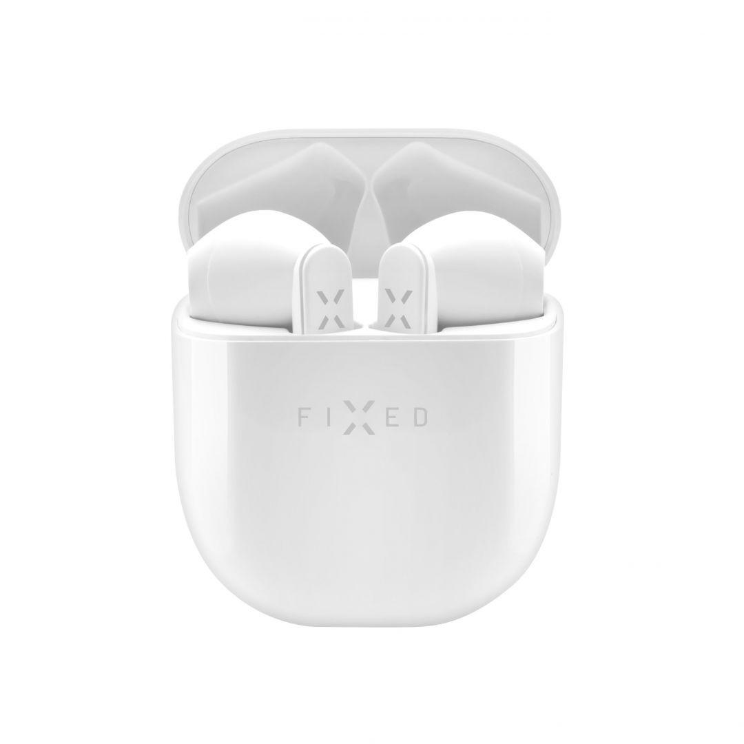 FIXED True Wireless headphones Boom Pods, white