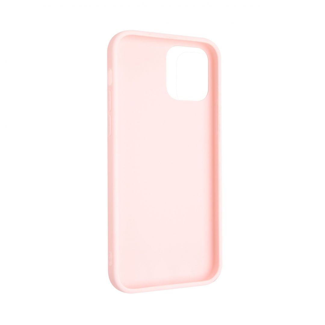 FIXED Rubber back cover Story for Apple iPhone 12/12 Pro, pink