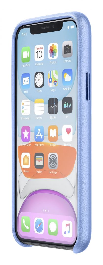 Cellularline Protective cover Elite for Apple iPhone 11, PU leather, light blue