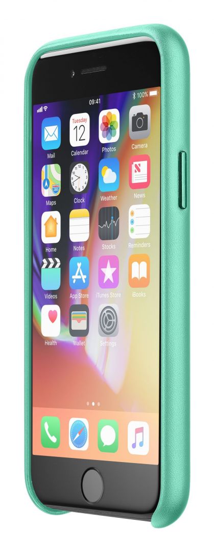 Cellularline Crotective cover Elite for Apple iPhone SE (2020)/8/7/6, PU leather, green