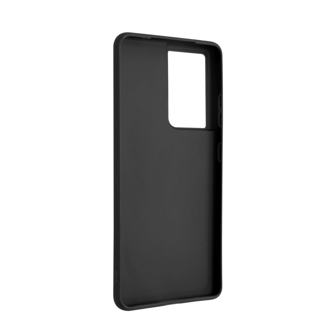 FIXED Gack rubberized cover Story for Samsung Galaxy S21 Ultra, black