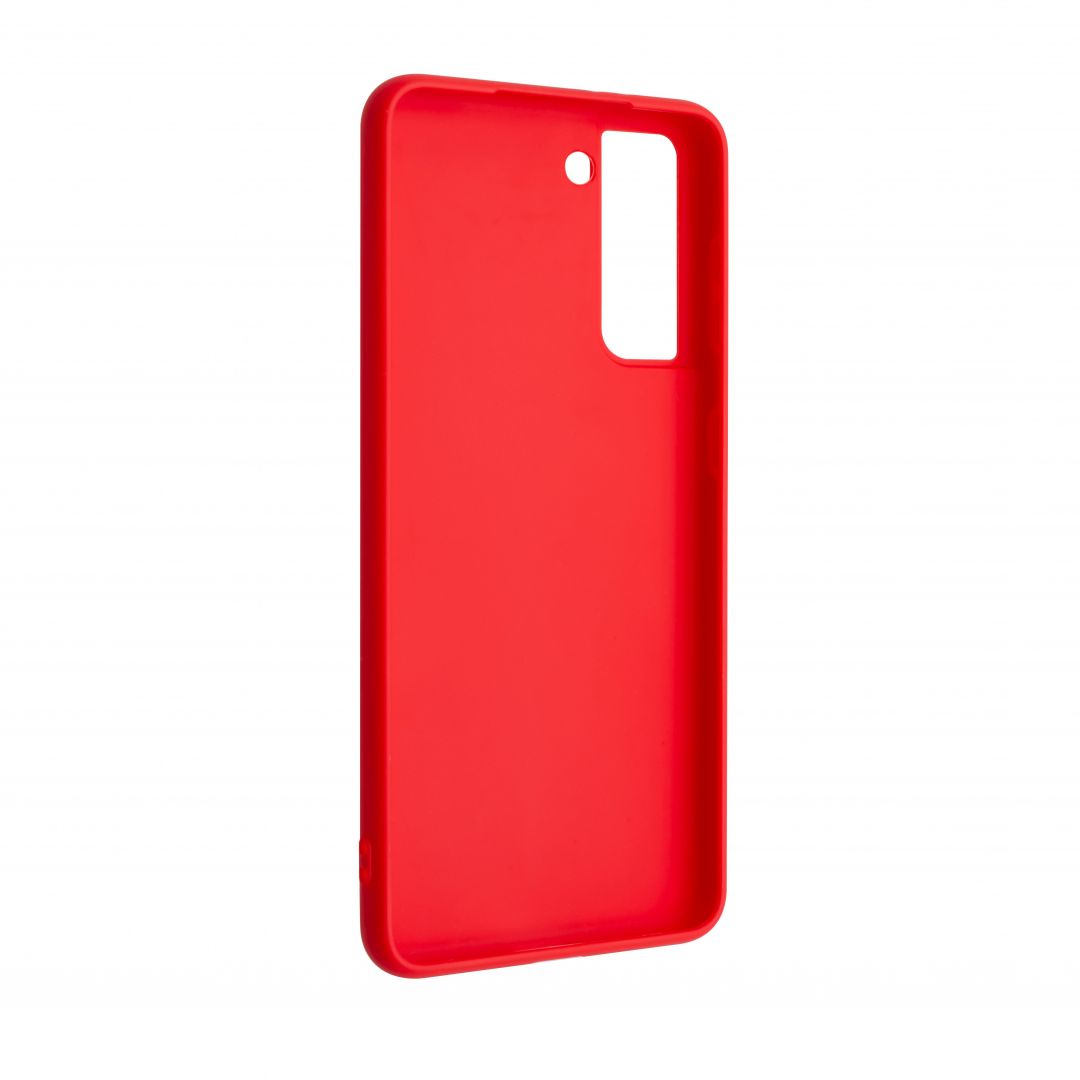 FIXED Cack rubberized cover Story for Samsung Galaxy S21, red