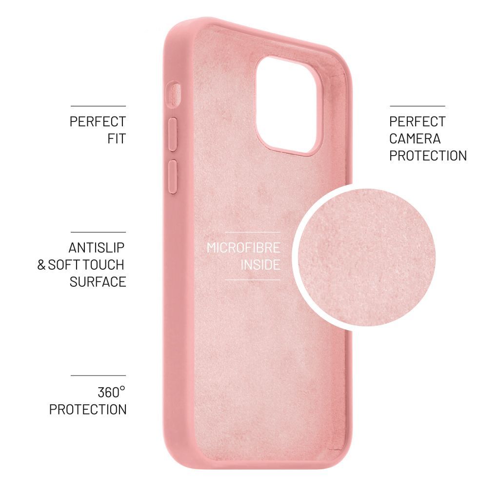 FIXED Back cover Flow for Apple iPhone 7/8/SE (2020), pink