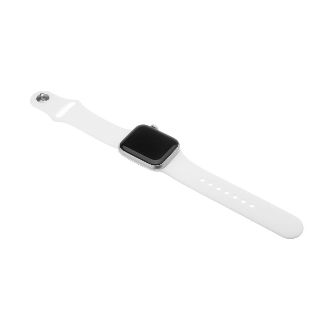 FIXED Silicone strap for Apple Watch 42 mm/44 mm, white