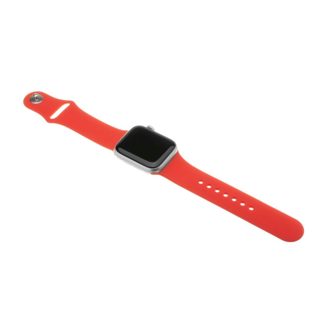 FIXED Silicone strap for Apple Watch 42 mm/44 mm, red