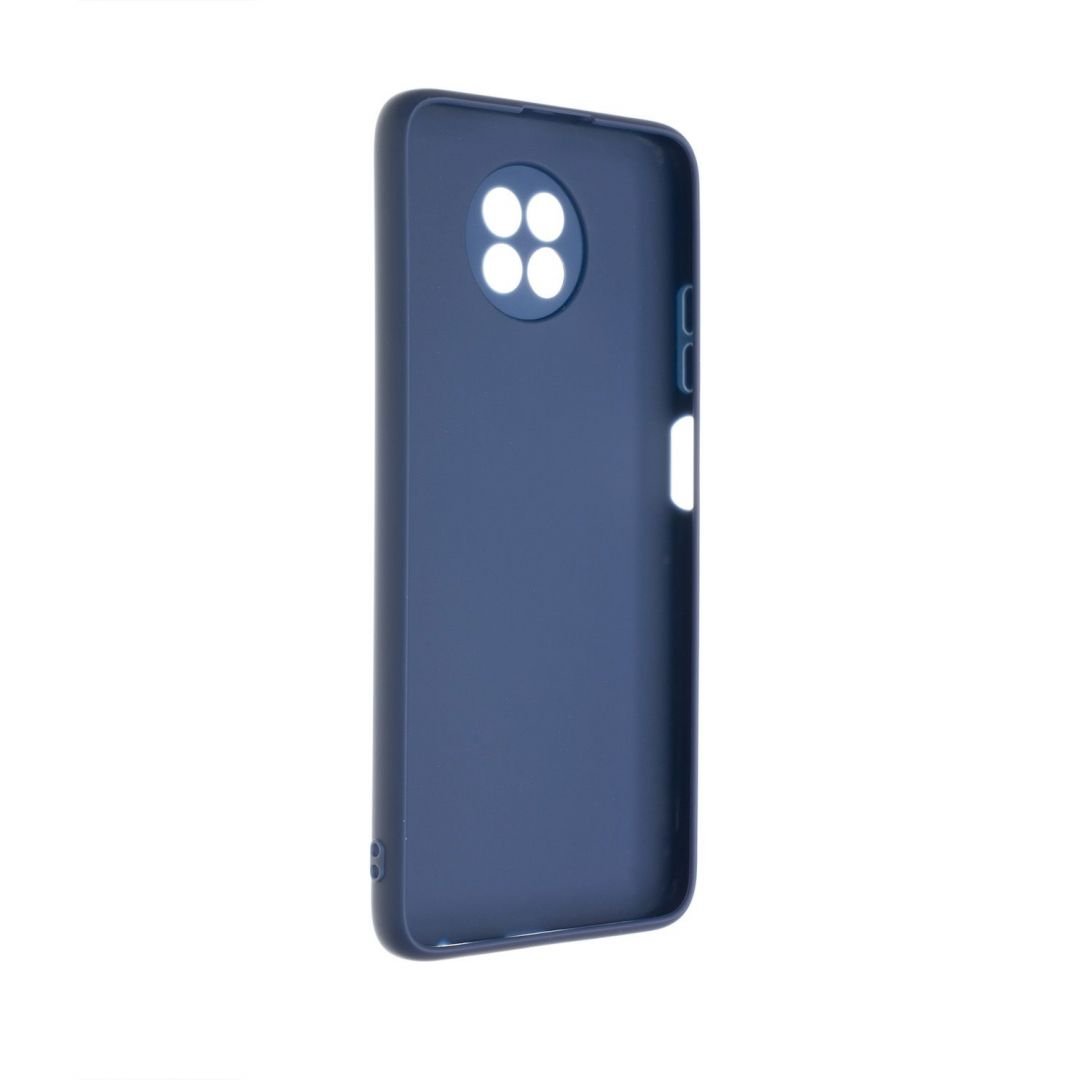 FIXED Back rubberized cover Story for Xiaomi Redmi Note 9T, blue