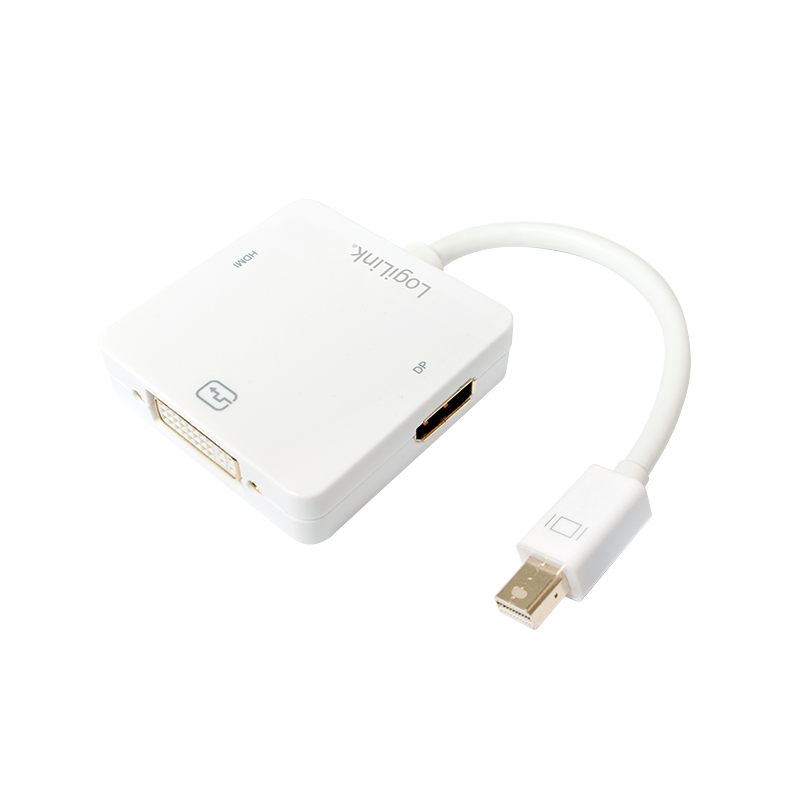 Logilink 4K Mini DisplayPort to HDMI/DVI/DisplayPort Converter