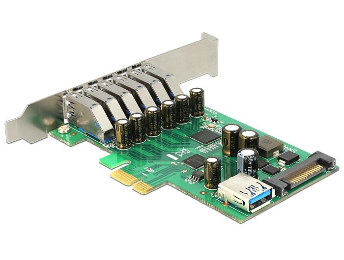 DeLock PCI Express Card > 6x external + 1x internal USB 3.0