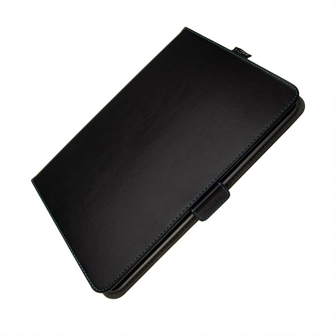 FIXED Novel case fot 10,1" with stand and styus pocket, PU leather, black