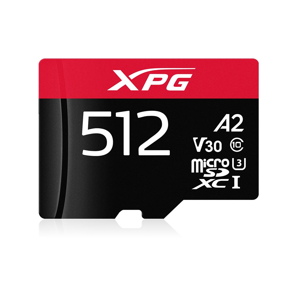 A-Data 512GB microSDXC  XPG Class 10 UHS-I V30 A2