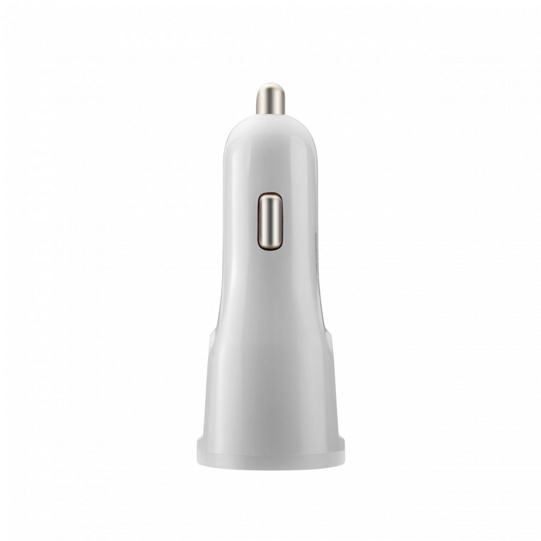 Canyon C-033 Car charger with built-in Lightning cable White