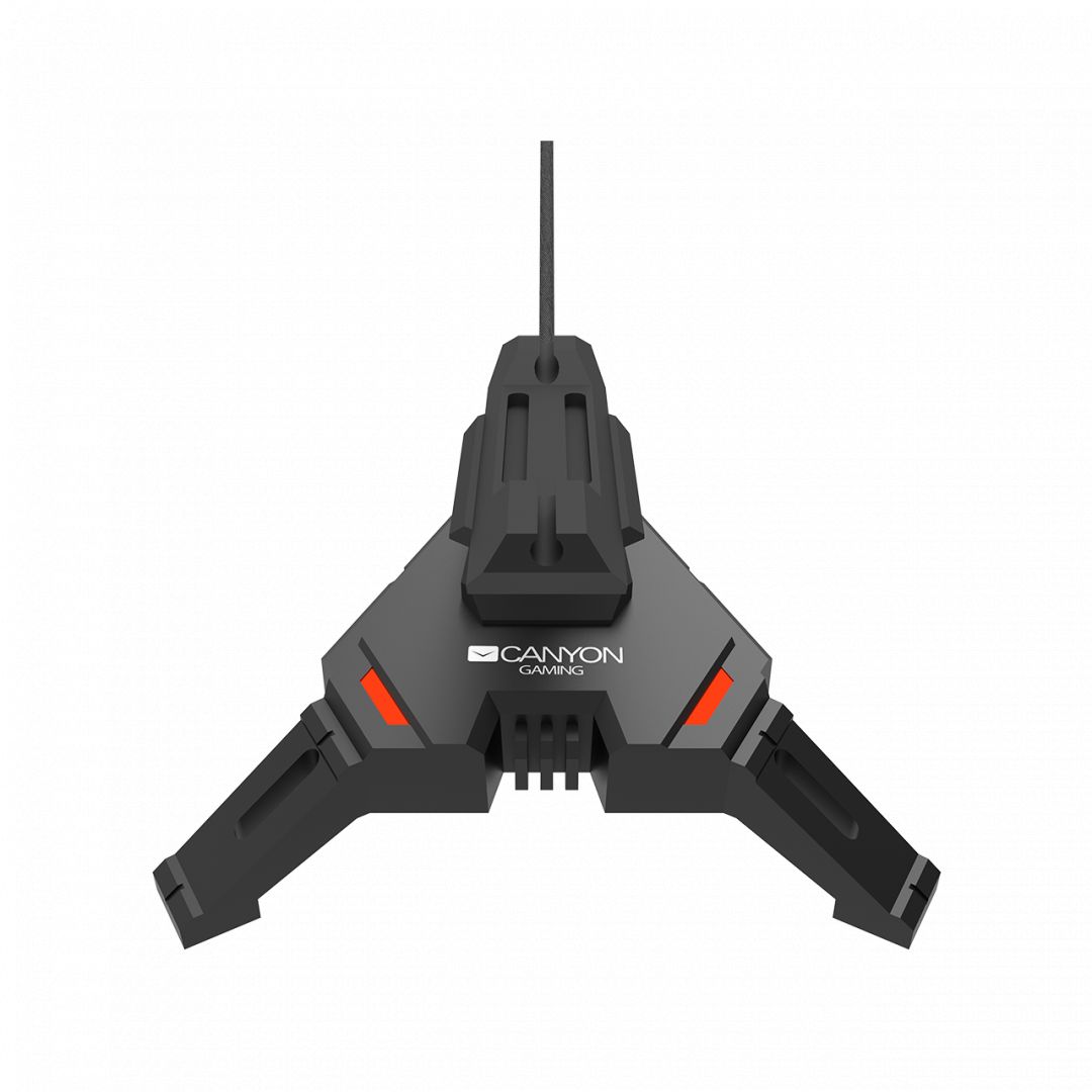 Canyon WH-100 2in1 Gaming Mouse Bungee stand and USB 2.0 hub Black