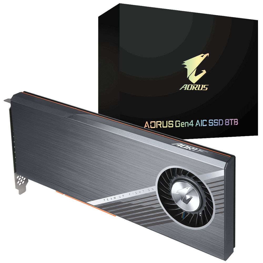 Gigabyte 8TB PCIe NVMe Aorus Gen4 AIC SSD