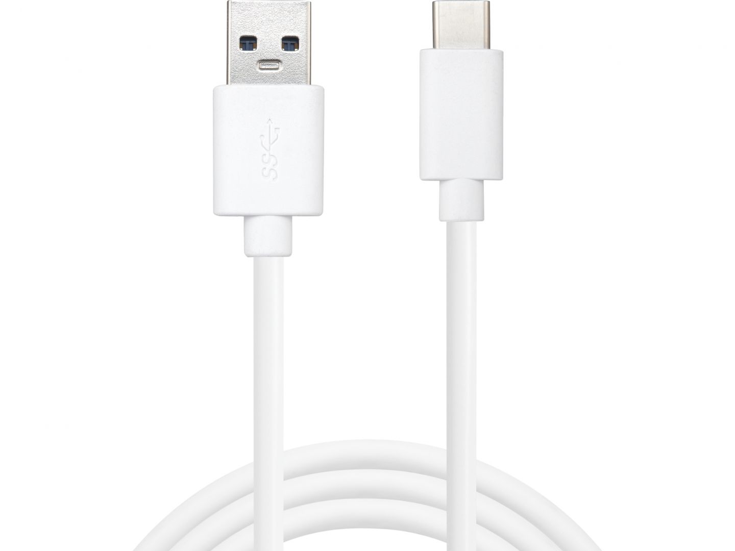 Sandberg USB-C 3.1 > USB-A 3.0 1m White