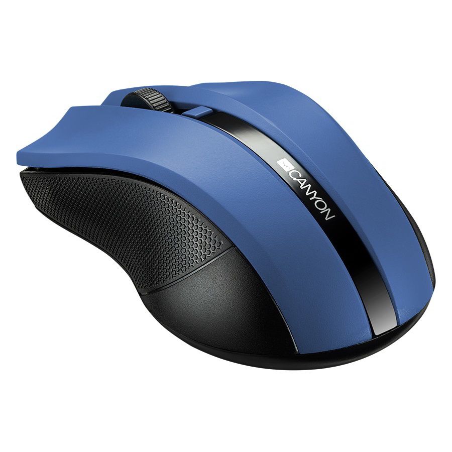 Canyon CNE-CMSW05BL wireless mouse Blue/Black