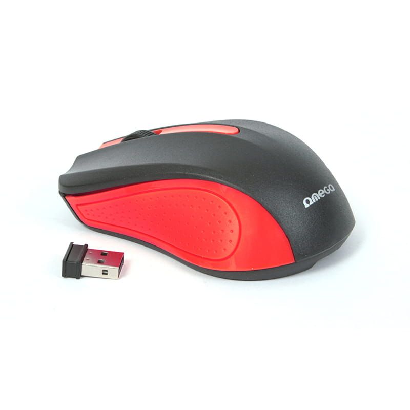 Omega OM-419 Wireless mouse Red/Black