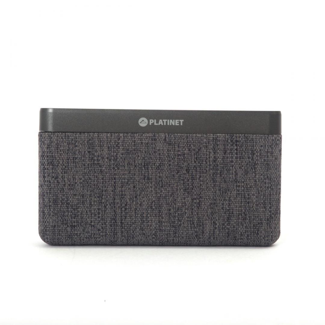 Platinet PMPB10FGD 10000mAh Polymer PowerBank Fabric Dark Gray