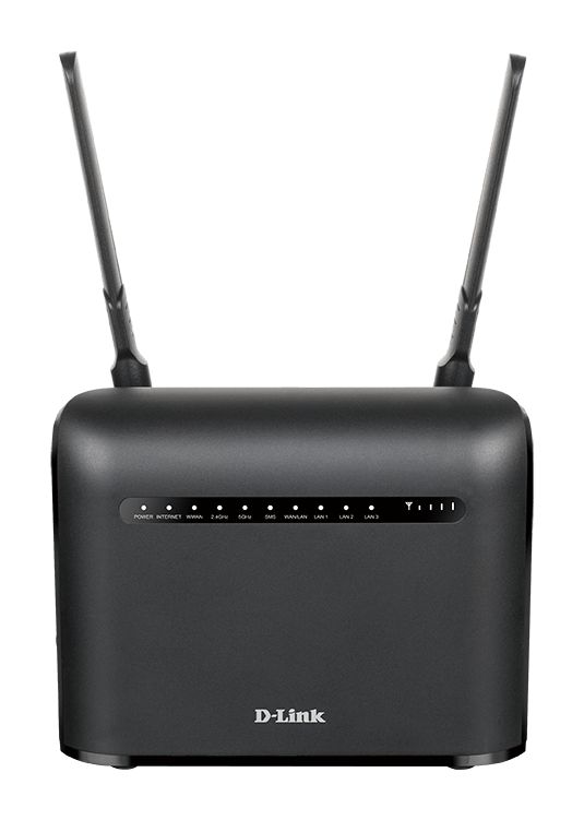 D-Link LTE Cat4 WiFi AC1200 Router Black