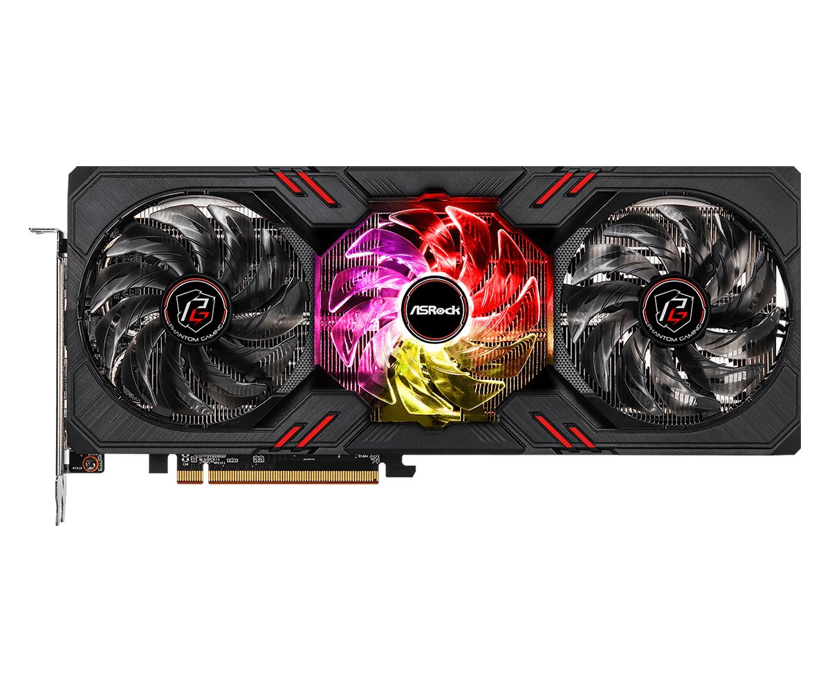 ASRock Radeon RX 6600 XT Phantom Gaming D 8GB OC