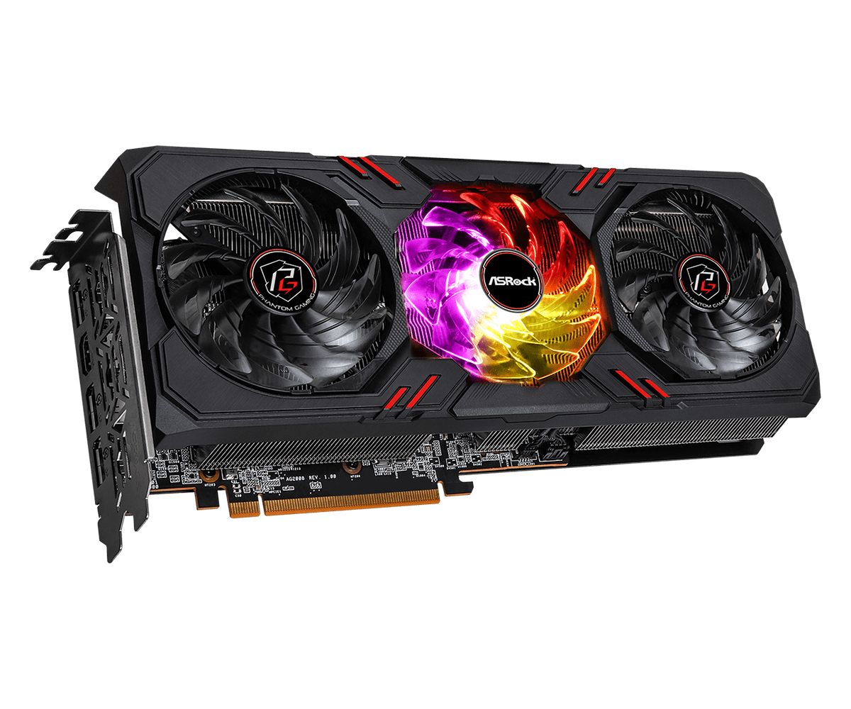 ASRock Radeon RX 6600 XT Phantom Gaming D 8GB OC