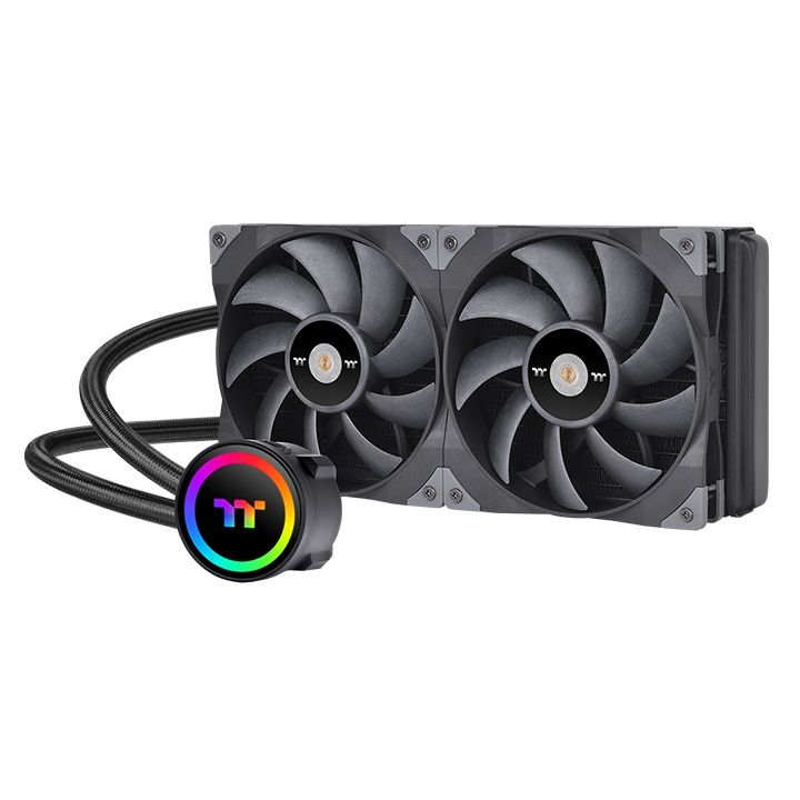 Thermaltake TOUGHLIQUID 280 ARGB Sync All-In-One Liquid Cooler Black