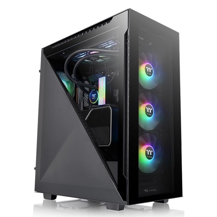 Thermaltake Divider 500 ARGB Tempered Glass Black