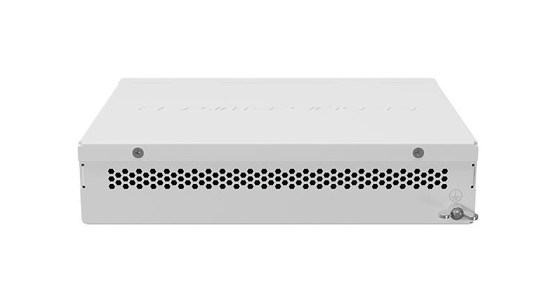 Mikrotik CSS610-8G-2S+IN Eight 1G Ethernet ports and two SFP+ ports for 10G fiber connectivity