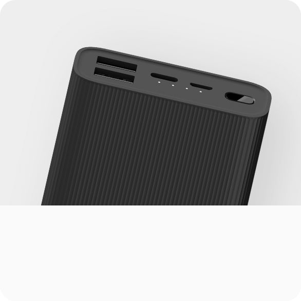 Xiaomi Mi 3 Ultra Compact 10000mAh PowerBank Black