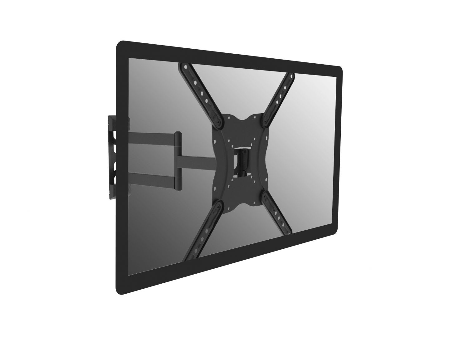 EQuip 23"-55" Articulating TV Wall Mount Bracket Black