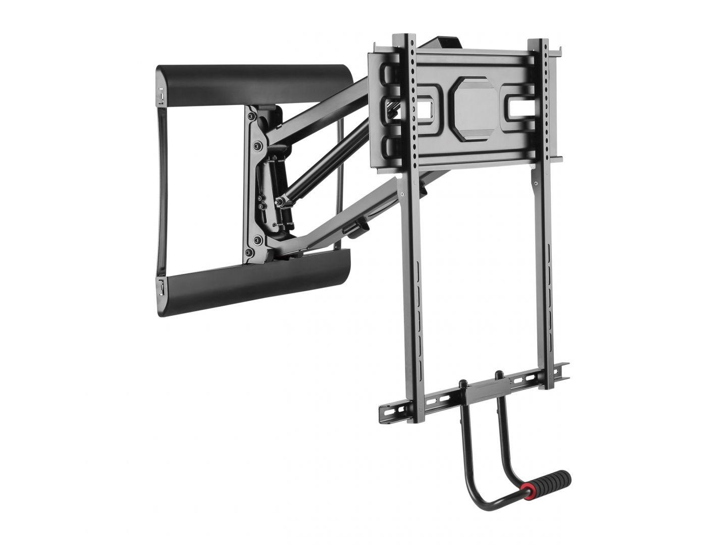 EQuip 43"-70" Pull-Down TV Wall Mount Bracket Black