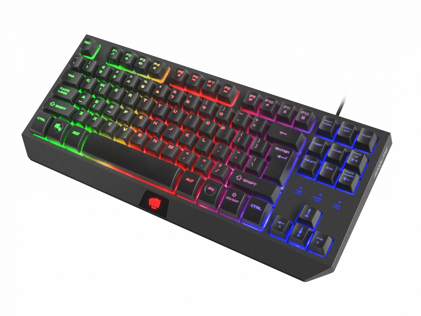 FURY Hurricane TKL Gaming keyboard Black HU