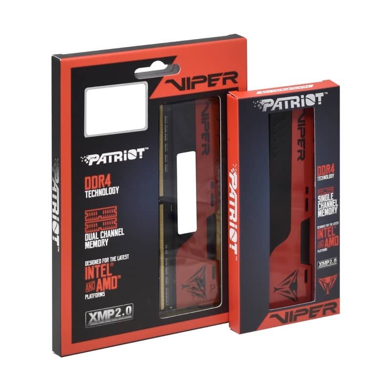 Patriot 16GB DDR4 4000MHz Kit(2x8GB) Viper Elite 2 Red