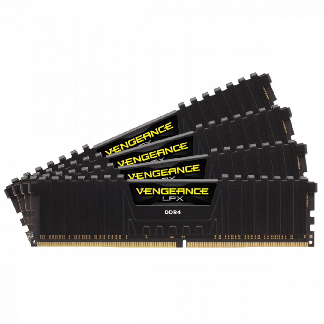 Corsair 32GB DDR4 3600MHz Kit(4x8GB) Vengeance LPX Black