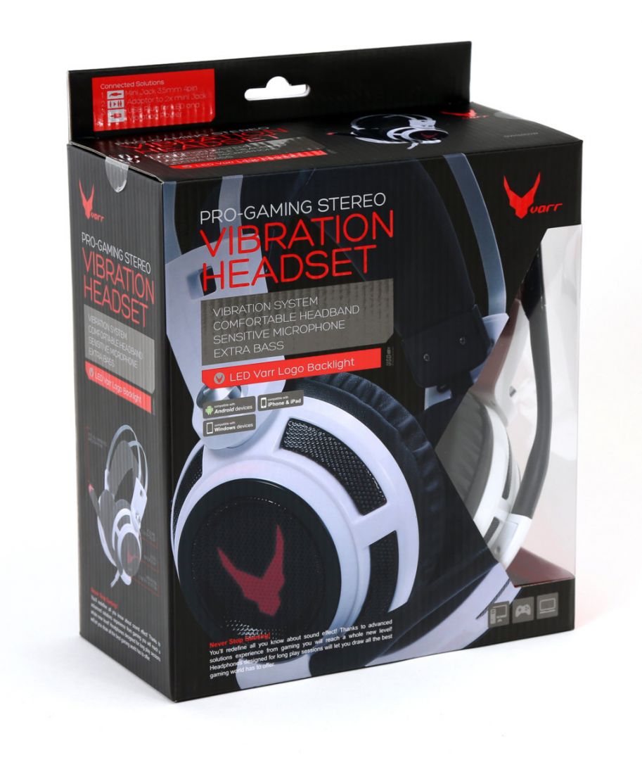 Omega Varr OVH-4055 Gaming headset Black/White