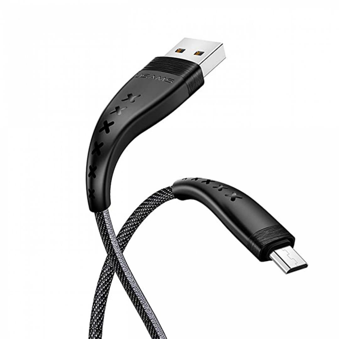 Usams Micro Data Cable Black