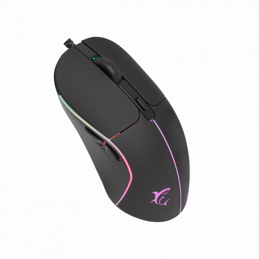 White Shark GM-5010 Warlock RGB Gamer mouse Black