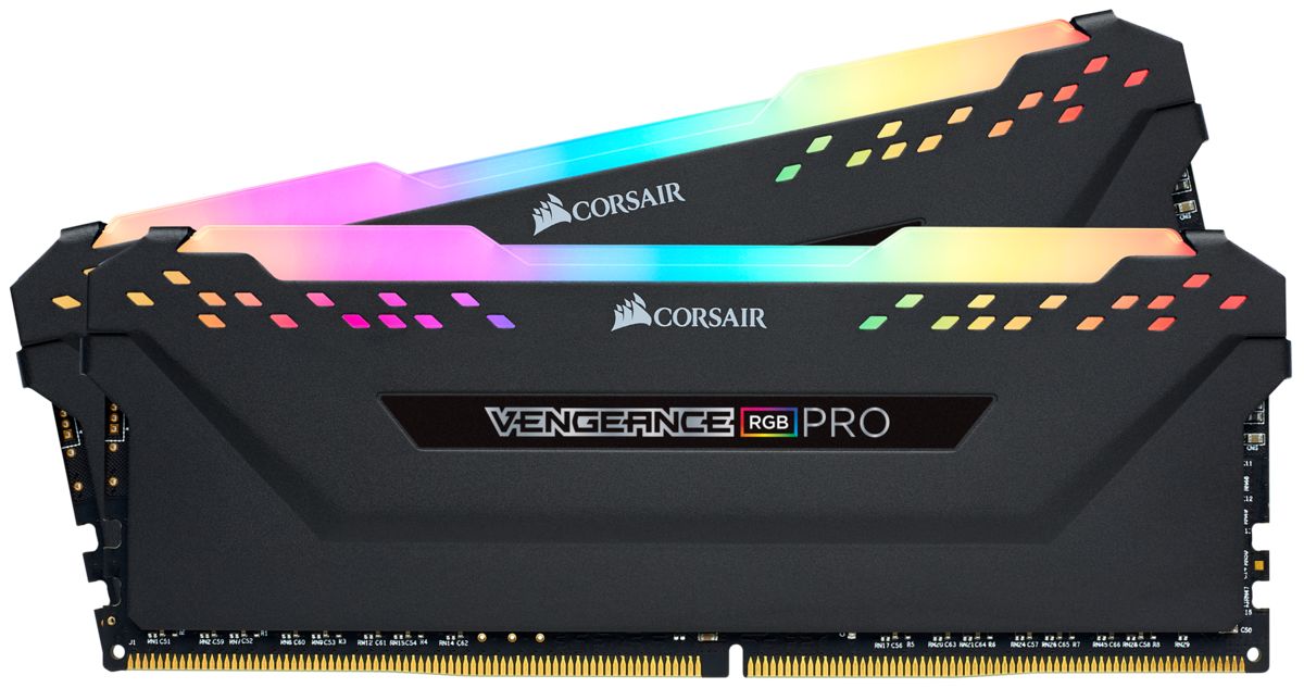 Corsair 16GB DDR4 3600MHz Kit(2x8GB) Vengeance RGB Pro Black