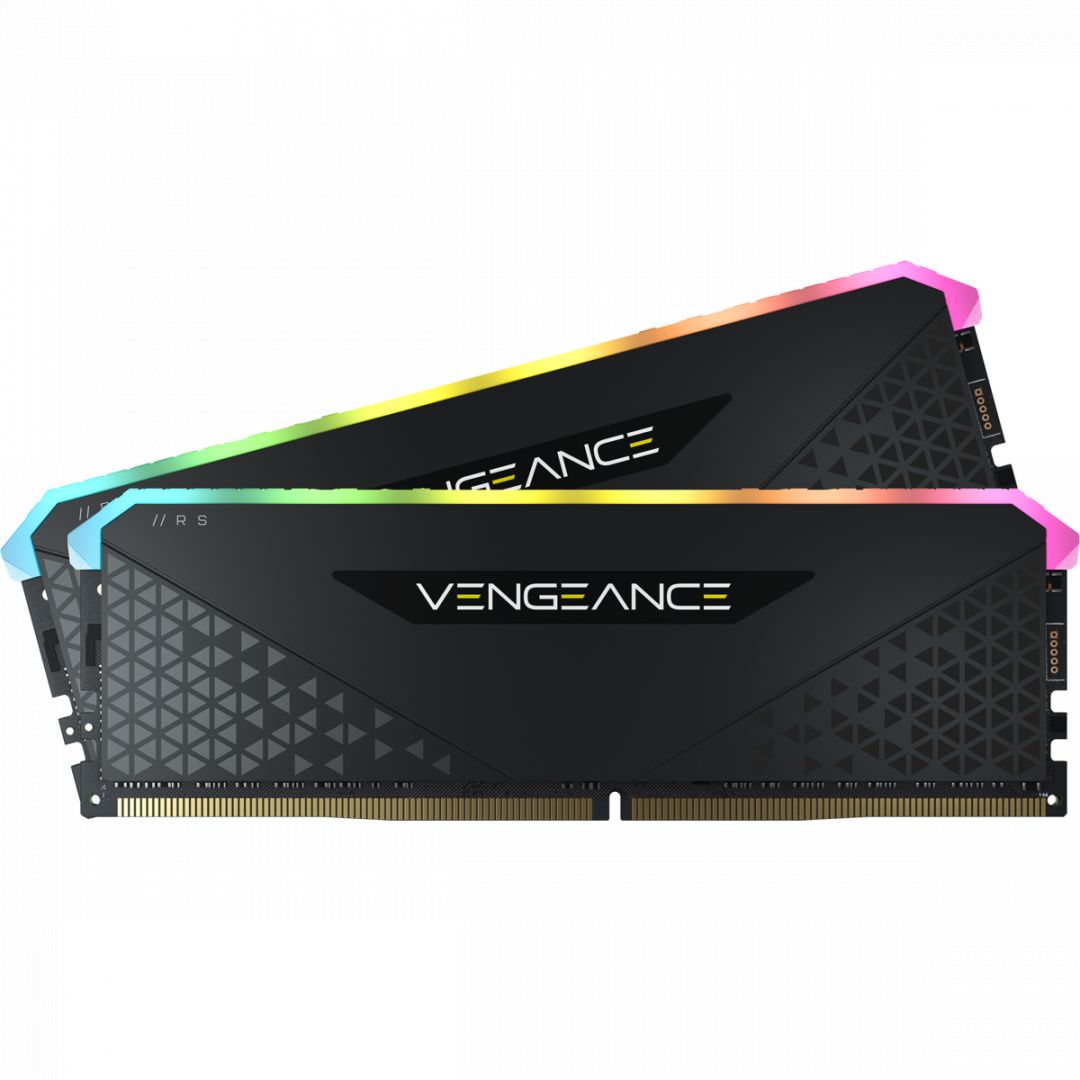 Corsair 32GB DDR4 3200MHz Kit(2x16GB) Vengeance RGB RS Black