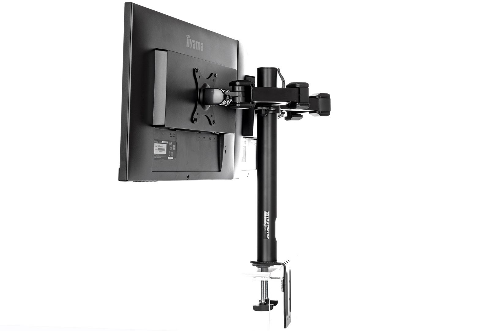 iiyama DS1002C-B1 Simple and functional dual desktop arm