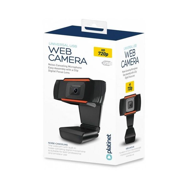 Omega PCWC720 Universal USB Webcamera Black