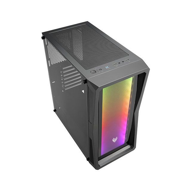 FSP CMT212A RGB Tempered Glass Black