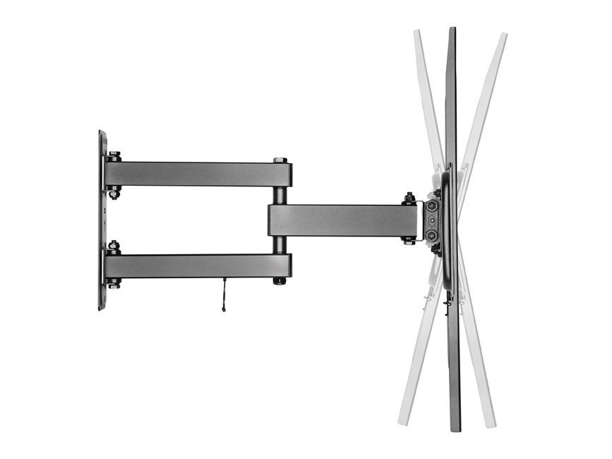 EQuip 37"-70" Articulating TV Wall Bracket Black