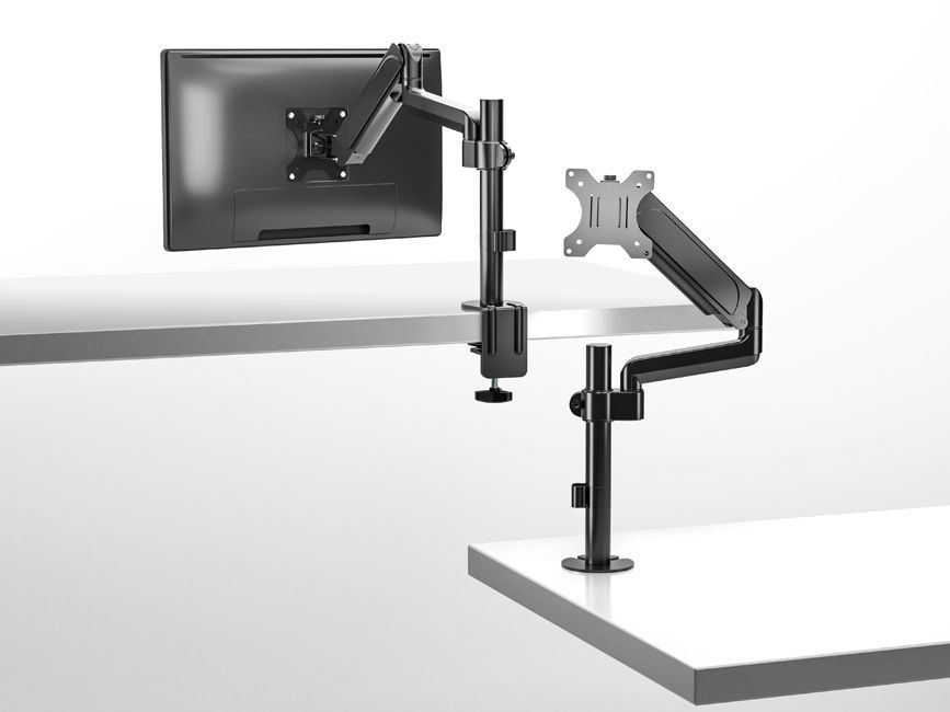 EQuip 13"-32" Monitor Desk Mount Bracket Black