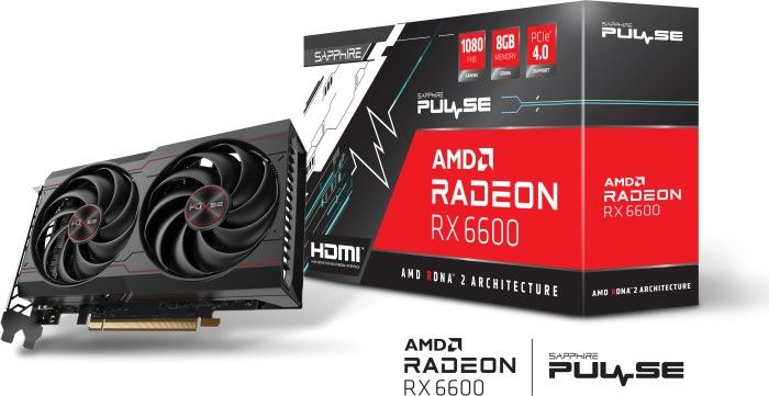 Sapphire Radeon RX 6600 8GB DDR6 Pulse