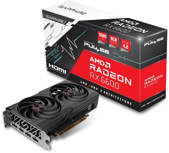 Sapphire Radeon RX 6600 8GB DDR6 Pulse