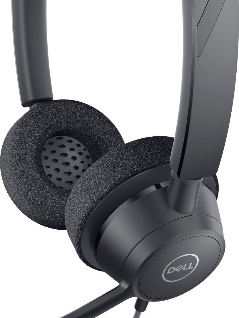 Dell WH3022 Pro Stereo Headset Black