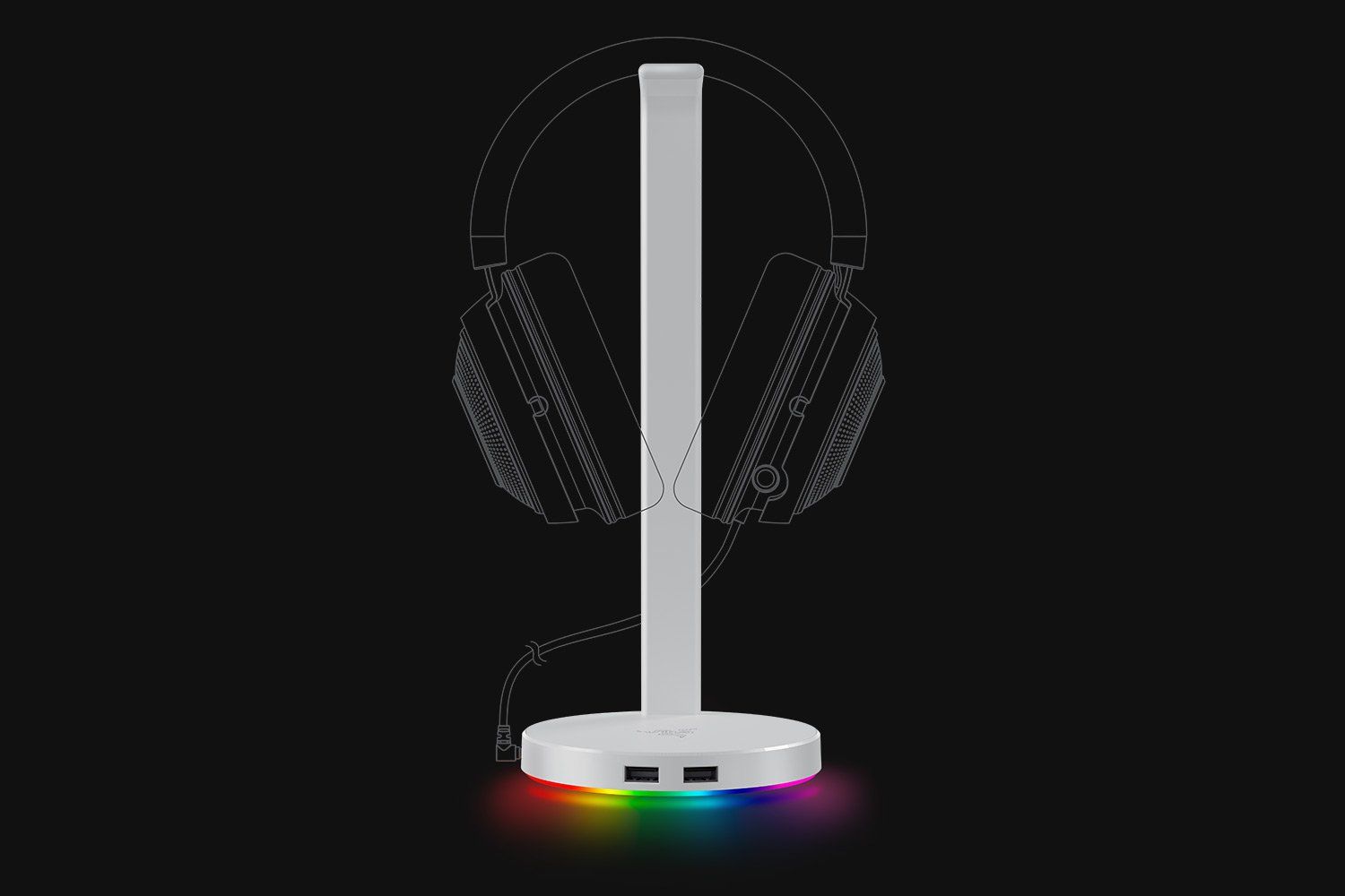 Razer Base Station V2 Chroma Mercury