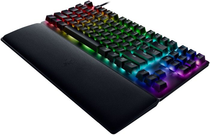 Razer Huntsman V2 Tenkeyless Purple Switch Mechanical Keyboard Black US