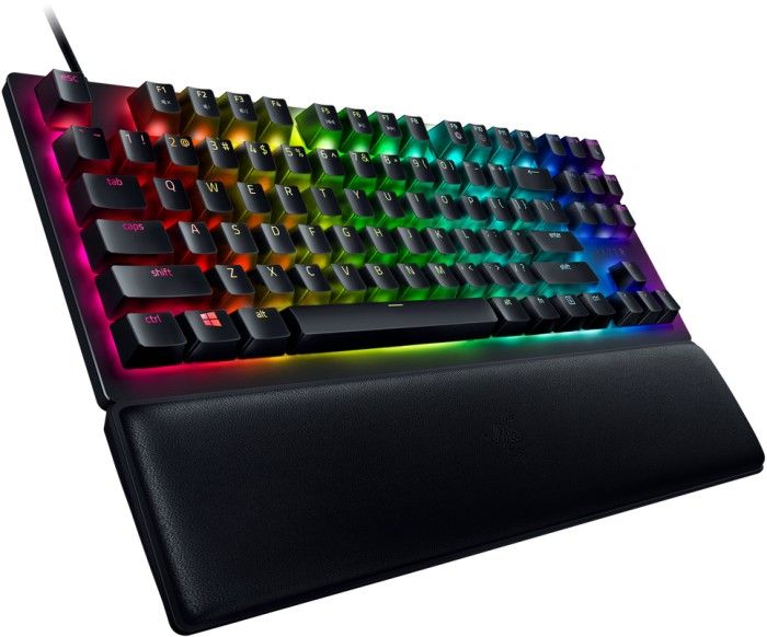 Razer Huntsman V2 Tenkeyless Purple Switch Mechanical Keyboard Black US